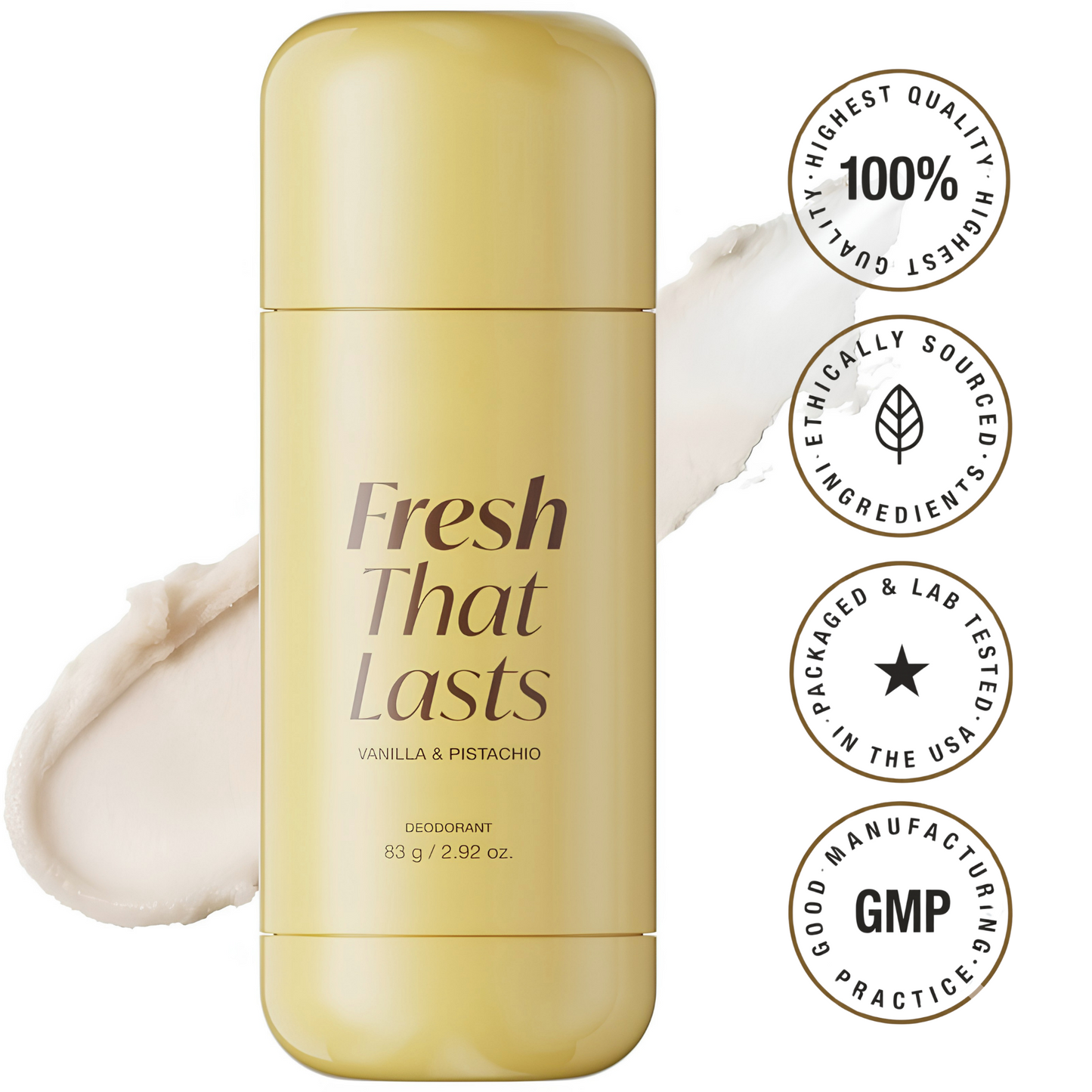 Vanilla & Pistachio Deodorant